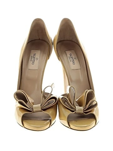 Valentino Garavani Patent Bow Pumps (view 2)