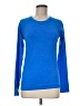 Athleta 100% Nylon Blue Long Sleeve T-Shirt Size M - photo 1