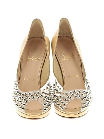 Christian Louboutin Yolanda Spikes 120mm Pumps (view 2)