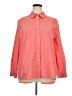 Foxcroft Color Block Orange Long Sleeve Blouse Size 20W - photo 1