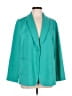 Susan Graver Teal Blazer Size L - photo 1