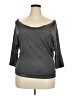 Bobi Gray 3/4 Sleeve T-Shirt Size L - photo 1