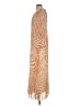 Sézane 100% Polyester Animal Print Tan Casual Dress Size EU (FR) 34 / US 2 - photo 5