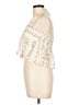 Sky To Moon 100% Rayon Ivory Sleeveless Blouse Size L - photo 5