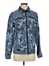 Stoosh 100% Cotton Graphic Blue Denim Jacket Size S - photo 1