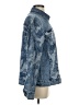 Stoosh 100% Cotton Graphic Blue Denim Jacket Size S - photo 4