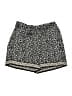 Max Studio Print Black Shorts Size L - photo 1