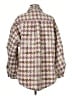 Listicle 100% Polyester Houndstooth Ivory Coat Size M - photo 2