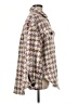 Listicle 100% Polyester Houndstooth Ivory Coat Size M - photo 4
