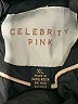 Celebrity Pink 100% Polyester Black Trenchcoat Size XL - photo 6