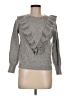 Adrienne Vittadini Gray Pullover Sweater Size M - photo 1