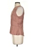 Naked Zebra 100% Polyester Brown Sleeveless Blouse Size S - photo 5