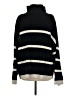 H&M 100% Wool Stripes Black Wool Pullover Sweater Size M - photo 2