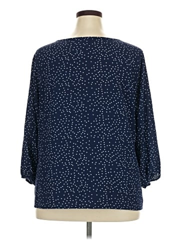 Skies Are Blue 3/4 Sleeve Blouse (view 2)