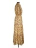 Max Studio Paisley Yellow Casual Dress Size M (estimated) - photo 4