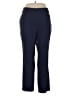 Rafaella Solid Blue Casual Pants Size 20 - photo 1