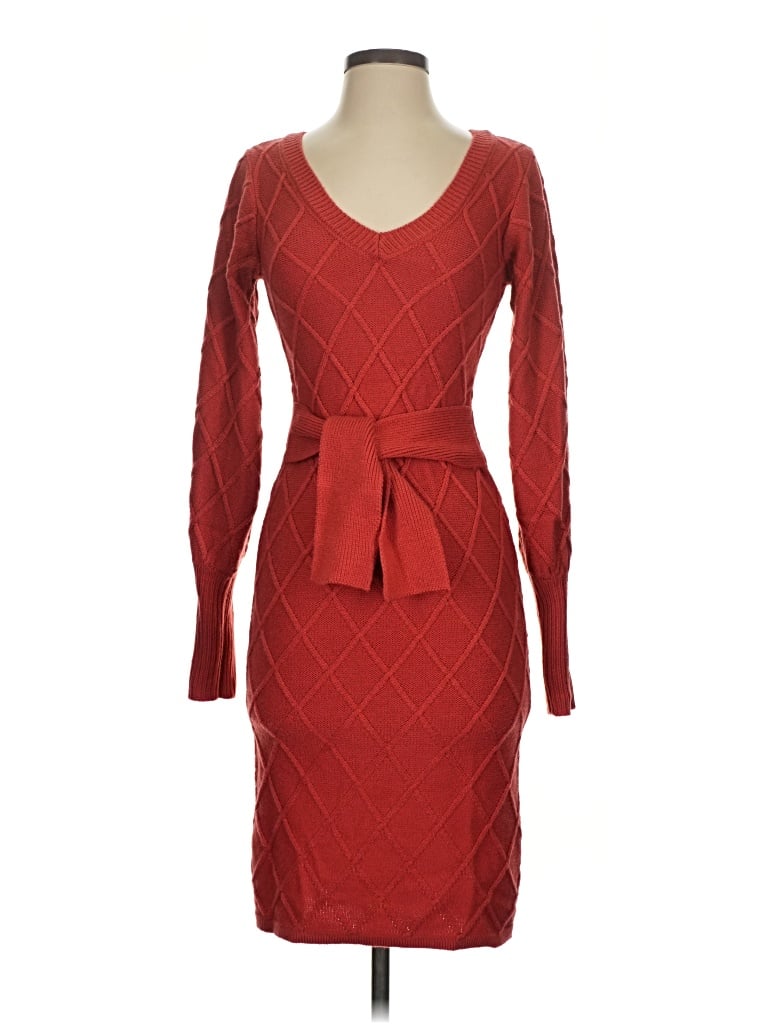 Pre-owned Venus Cocktail Dress In Red