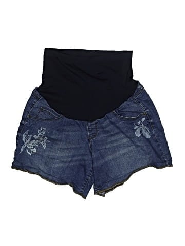 a:glow Denim Shorts (view 1)
