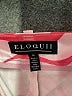 ELOQUII 100% Polyester Animal Print Pink Casual Pants Size 18 Plus - photo 4