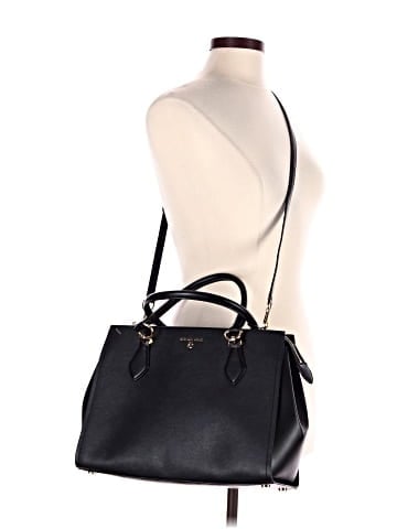 MICHAEL Michael Kors Leather Satchel (view 2)