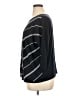 J.Jill Stripes Black 3/4 Sleeve Top Size XL Petite - photo 5