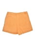 Entro Solid Orange Shorts Size M - photo 2
