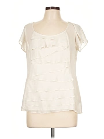 Worthington Short Sleeve Blouse (view 1)