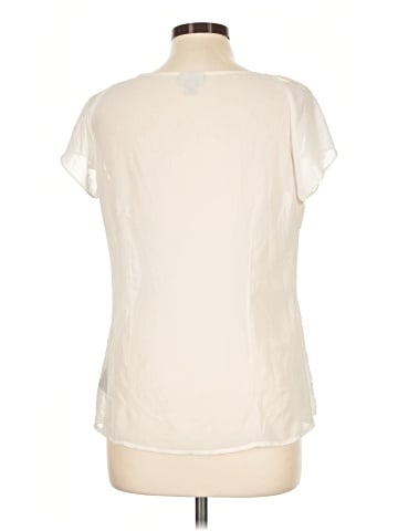 Worthington Short Sleeve Blouse (view 2)