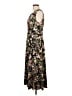 North Style Floral Black Cocktail Dress Size 12 - photo 5