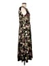North Style Floral Black Cocktail Dress Size 12 - photo 4