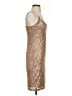 Bebe 100% Polyester Metallic Gold Cocktail Dress Size S - photo 4