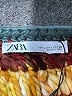 Zara 100% Polyacryl Color Block Orange Sweater Vest Size L - photo 4