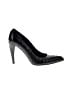 Prada 100% Leather Black Capretto Leather Heels Size EU 39 1/2 - photo 1