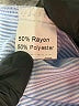 Unbranded Solid Blue Long Sleeve Button-Down Shirt Size XXL - photo 8