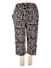 Westbound Animal Print Black Casual Pants Size 24 - photo 2