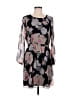 BCBGeneration Floral Black Cocktail Dress Size 8 - photo 1