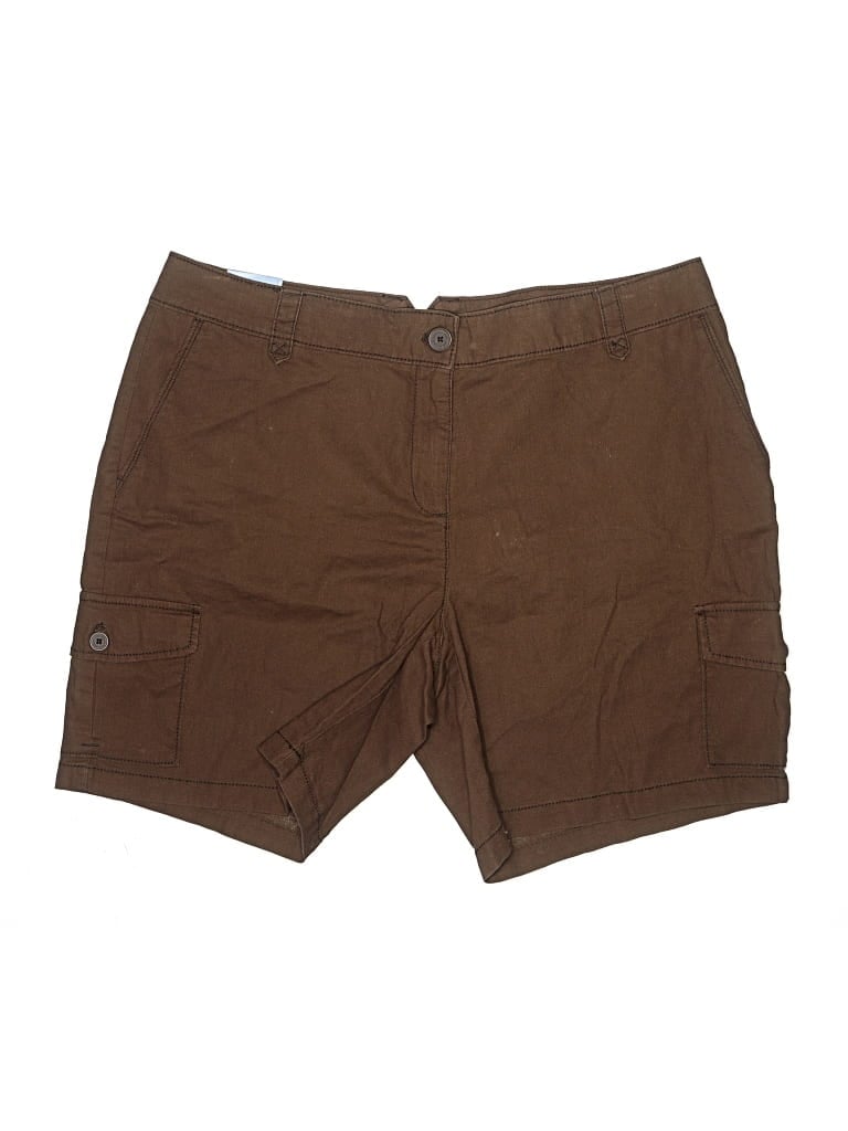 Pre-owned Izod Cargo Shorts In Brown