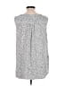 Eddie Bauer Silver Sleeveless Blouse Size L - photo 2