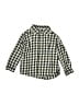 Zara Checkered-gingham Green Long Sleeve Button-Down Shirt Size 2 - 3 - photo 1