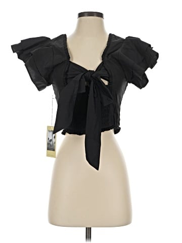 Birds of Paradis by Trovata Short Sleeve Blouse (view 1)