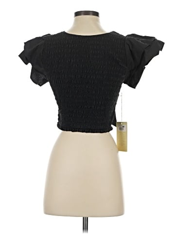 Birds of Paradis by Trovata Short Sleeve Blouse (view 2)
