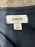 CeCe 100% Cotton Black Short Sleeve Blouse Size M - photo 7