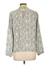 Alfani 100% Polyester Green 3/4 Sleeve Blouse Size 10 - photo 2