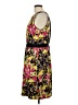 Classiques Entier Print Black Yellow Cocktail Dress Size 10 - photo 5