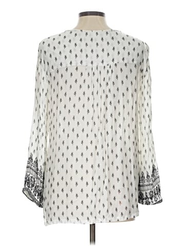 Garnet Hill Long Sleeve Blouse (view 2)