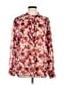 Reiss Red Long Sleeve Blouse Size 10 - photo 1