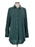 Soft Surroundings Teal Long Sleeve Blouse Size M - photo 1