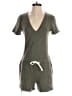 Monrow Solid Gray Romper Size S - photo 1