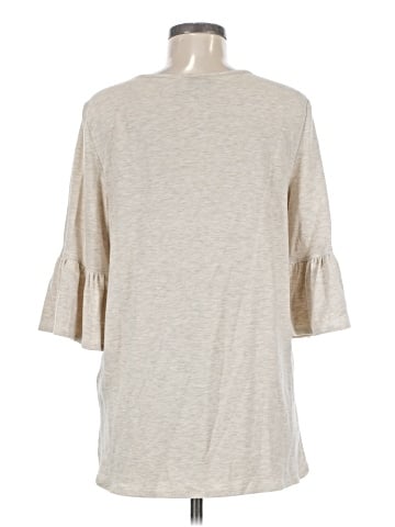 Adrianna Papell 3/4 Sleeve Top (view 2)