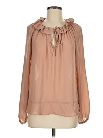 Ann Taylor Long Sleeve Blouse (view 1)